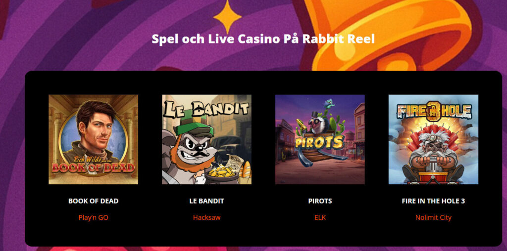 Spelutbudets kvalitet och bredd